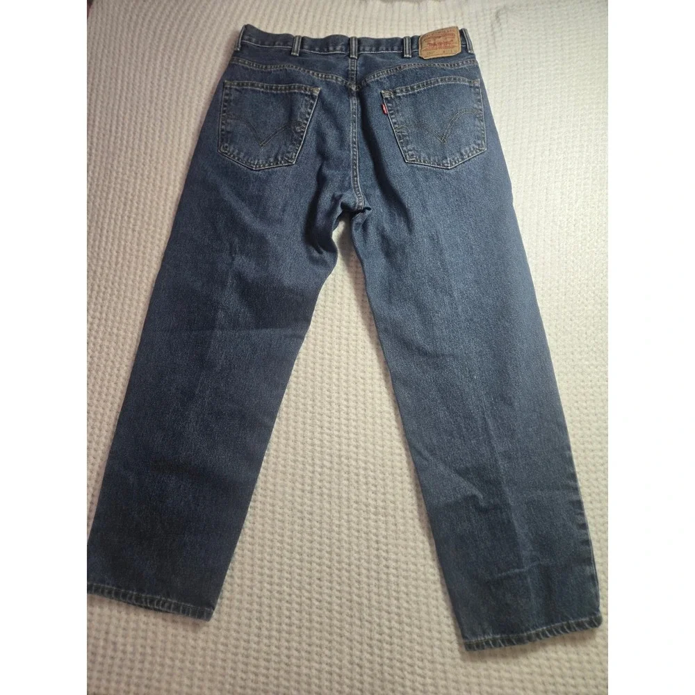 Levis 550 Relaxed Fit Jeans Mens 38x30 Medium Wash Blue Denim 2011 Vtg‎